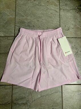 lululemon athletica Women's Pink Pace Rival High-Rise Short 5”